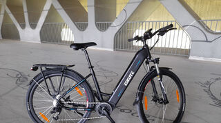 mid Groß-Gerau - Ein angenehmer Begleiter für den Fahrrad-Alltag: das E-Citybike Eskute Polluno Pro.