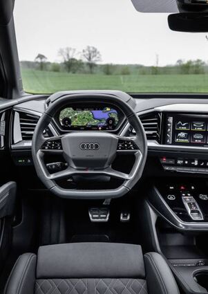 Das Cockpit ist sehr übersichtlich, alle Bedienelemente sind gut zu erreichen.