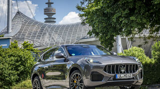 mid München - Das Exterieur des Grecale ist Maserati pur mit Anklängen an die anderen Modelle der Marke.
