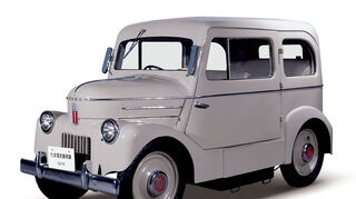 mid Groß-Gerau - Tama Electric Car: Der 3,03 Meter kurze Kleinwagen mit Van-Charakter kam 1947 auf den Markt.