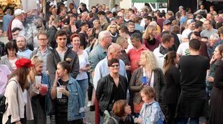Auf einen solchen Publikumsansturm wie zuletzt 2019 hoffen die Organisatoren des Rohrhofer Sommerfestes auch an diesem Wochenende wieder.