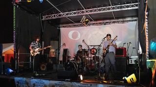 Die Karlsruher Band How I Left faszinierte zum Auftakt den 11. Mannheimer Brückenaward.