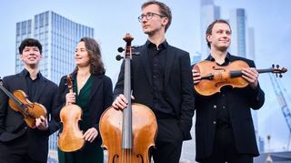Das „Eliot Quartett“ – gemeinsam mit Klarinettist Nikolaus Friedrich – gastiert bei „Ketsch Klassik“ am Sonntag, 11. Dezember, im Ferdinant-Schmid-Haus.