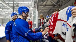 Nach seinem Schweden-Jahr sind die Autogramme von Stefan Loibl in Mannheim wieder sehr begehrt.