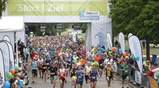 Groß war die Lust am gemeinsamen Laufen beim 25. „ebm-papst Marathon“, der am Wochenende wieder in Niedernhall stattfand.