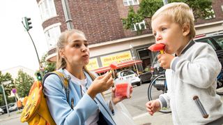 Eltern können Kindern Lust auf vegetarisches Essen vermitteln.
