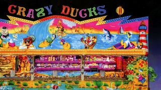 „Crazy Ducks“ heißt das derzeit längste transportable Entenangeln, das zur Kerwe nach Schwetzingen kommt.