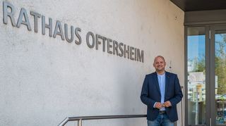 Ist ab 1. November in der Bringschuld: Oftersheims neuer Bürgermeister Pascal Seidel.