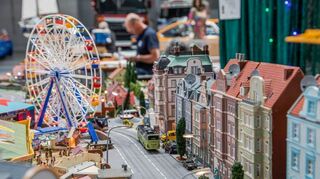 Mehr als nur Modelleisenbahnen: Im Technik-Museum sind am Winter-Modellbautag ganze Landschaften und Städte zu bewundern.
