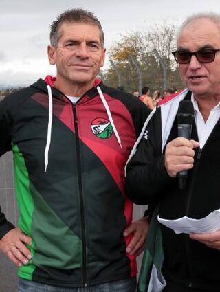 Die ASG Tria hat alles im Griff – hier Oskar Stephan und Fritz Rösch.