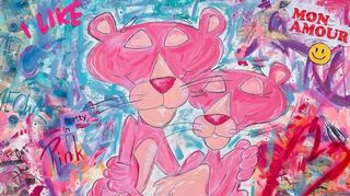 Ihre Werke lässt Stephanie Dörrmann gerne im Mixed-Media-Stil entstehen.