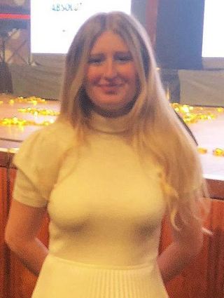 Golferin Amelie Podbicanin-Gonzales gefällt die Veranstaltung sehr gut.