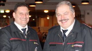 Ein eingespieltes Team: Uwe Emmert (r.) und Michael Mechler.