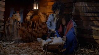 Sogenannte Egli-Figuren sind die Hauptdarsteller im 25-minütigen Film „Weihnachts-geschichte“, der am Sonntag im Central-Kino gezeigt wird.