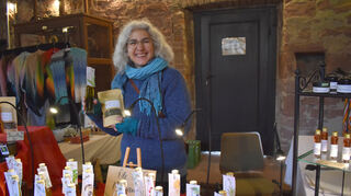 Beatrice Heid bietet selbst gemachte Öle Balsamico und Cremes an.