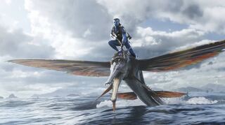 Sam Worthington als Jake Sully in „Avatar 2: The Way Of Water“.