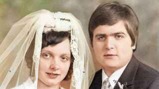 Vor genau 50 Jahren tritt das Paar in Brunhildes Geburtsort Zell-Weihersbach vor den Traualtar.