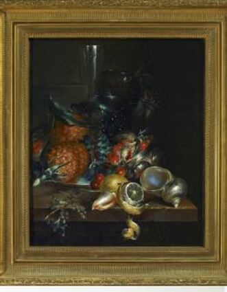 Ein Stillleben von Catharina Treu - Leihgabe Alte Pinakothek München