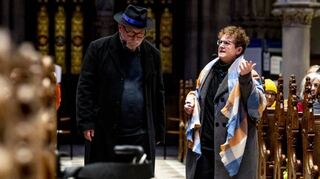 Zu den Mitwirkenden gehören auch der ehemalige Dekan Friedhelm Jakob und Pfarrerin Corinna Schauder, die zur Volkszählung nach Bethlehem reisen.