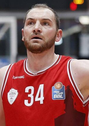 Felix Hoffmann ist seit gestern Würzburger Rekordspieler in der BBL.