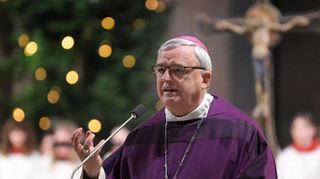 Bischof Karl-Heinz Wiesemann bei seiner Predigt im Dom.