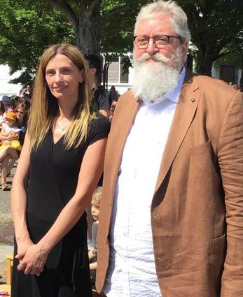 Christian Lörch und seine Nachfolgerin Tanja Remle.