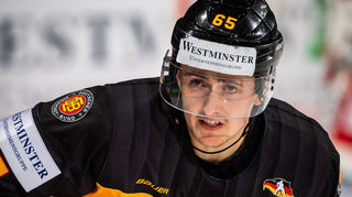 Marc Michaelis von Team Deutschland während des Spiels zwischen Team Deutschland und Team Lettland am 07.11.2020 in Krefeld, Deutschland. (Foto von City-Press GmbH)