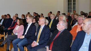 Der Vorsitzende des FDP-Landesverbandes Baden-Württemberg und Parlamentarischer Staatsekretär beim Bundesminister für Digitales und Verkehr, Michael Theurer, sprach beim Neujahrsempfang der FDP Rhein-Neckar im Palais Hirsch über die Politik der Ampelkoalition und die Herausforderungen für das neue Jahr.