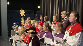 Auch die Sternsinger dürfen beim Neujahrsempfang nicht fehlen.