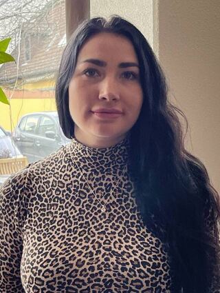 Anastasia (26) kam ganz alleine nach Ketsch und ist der Familie, bei der sie ein Zimmer hat, sehr dankbar.