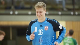 Friedrichsfelds Torwart Benjamin Doll entschärfte den letzten Wurf der Birkenauer und ermöglichte seinem Team so die Chance auf den Ausgleich.