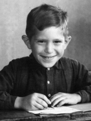 Ein Bild aus der Schulzeit: Werner Keller als Pennäler 1949.