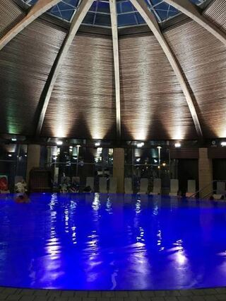 Die Crucenia Thermen in Bad Kreuznach: ein imposanter Bau.