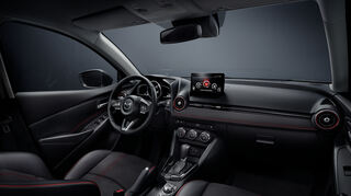 mid Groß-Gerau - Material und Farben im Innenraum des Mazda2 wurden harmonisch aufeinander abgestimmt.