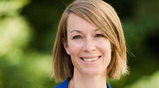 Im vergangenen Jahr noch mit Rüdiger Burger im Dienst: Katharina Elbs ist seit Juli 2022 GRN-Geschäftsführerin.