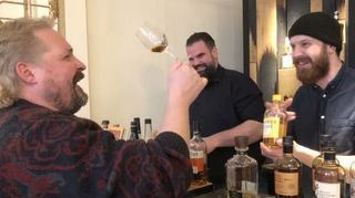 Die Jungs von Borco haben Spaß: Das sind Michael Rennies (v.l.), Frank Sobana und Frederick Kilian beim Vorabtasting.