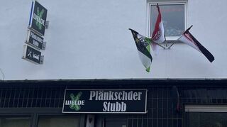 Das ehemalige „Café Dörsam“ in der Moltkestraße heißt mittlerweile „Plänkschder Stubb“.