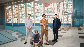 Die MUsiker von Bukahara haben sich beim Jazz-Studium in Köln kennengelernt (von links): Max von Einem, Ahmed Eid, Soufian Zoghlami und Daniel Avi Schneider.