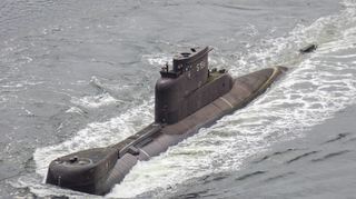 Bleibt nach dem Transport über den Rhein ein Jahr in Speyer, ehe es an Heidelberg vorbei auf dem Neckar Richtung Sinsheim geht: das U17-Marine-U-Boot.