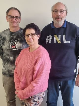 Helfen Menschen mit Adipositas und stehen ihnen mit Rat und Tat zur Seite: Thomas und Susanne Ritzinger (Selbsthilfegruppe Hockenheim, v. l.) sowie Christian Wirtz (Adipositas Hilfe Deutschland, Geschäftsstelle Süd-West).