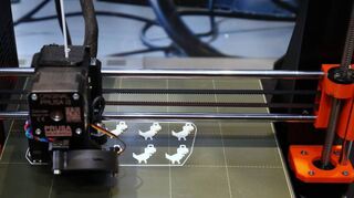 Mit 3-D-Druckern lassen sich zuvor abgescannte Figuren erstellen.