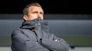 Zu Gast im Carl-Benz-Stadion: Eintracht-Sportvorstand Markus Krösche.