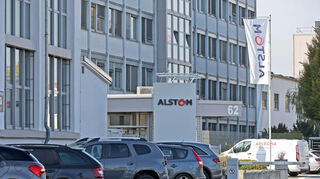 Alstom im Mannheimer Stadtteil Käfertal. Der Standort spezialisiert sich auf Forschung und Entwicklung.