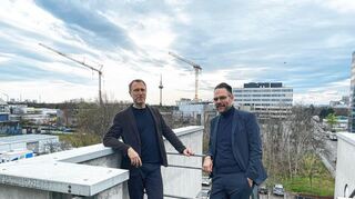 Haben sich auf Dmitrij Kapitelmans „Eine Formalie in Kiew“ verständigt: Christian Holtzhauer (links) und Thomas Wortmann.