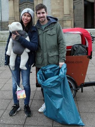 Der kleine Jhasper (v. l.) ist genauso dabei wie Malea und Patrick.