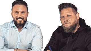 KSV-Vorsitzender Özkan Bas (l.) erweitert das sportliche Leitungsteam des Ringen-Regionalligisten mit der Erfahrung und dem Netzwerk von Heiko Schweikert. Dieser soll zukünftig unter anderem die Kaderplanung übernehmen.
