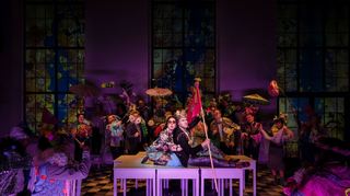 Shachar Lavi und 
Nikola Diskić spielen für das Mannheimer Nationaltheater die Titelrollen in der Purcell-Oper "Dido and Aeneas".