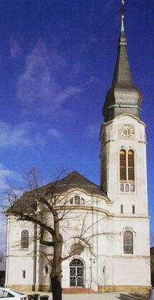 Über die Zukunft der Kirchengemeinde, hier ein Archivbild des Gotteshauses, soll bei einer Gemeindeversammlung disku-tiert werden.