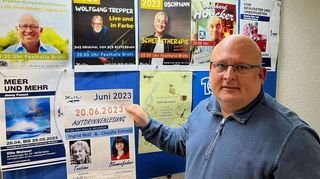 Jochen Ungerer, im Rathaus unter anderem für die Bereiche Vereine und Kultur zuständig, hat mit seinen Veranstaltungen in diesem Jahr noch viel vor.