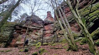 Beeindruckend: die Schafsteinfelsen.